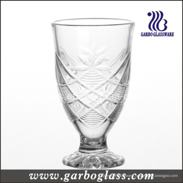 Footed Engraved Glass Cup (GB040706HT)